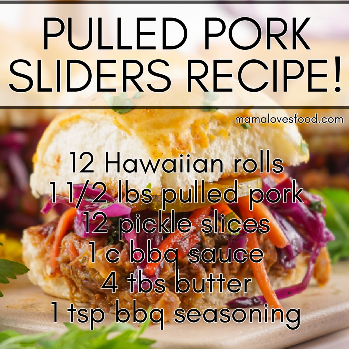 best pulled pork sliders