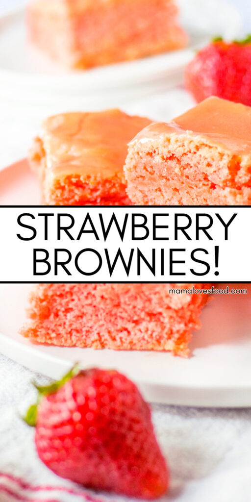 best strawberry brownies