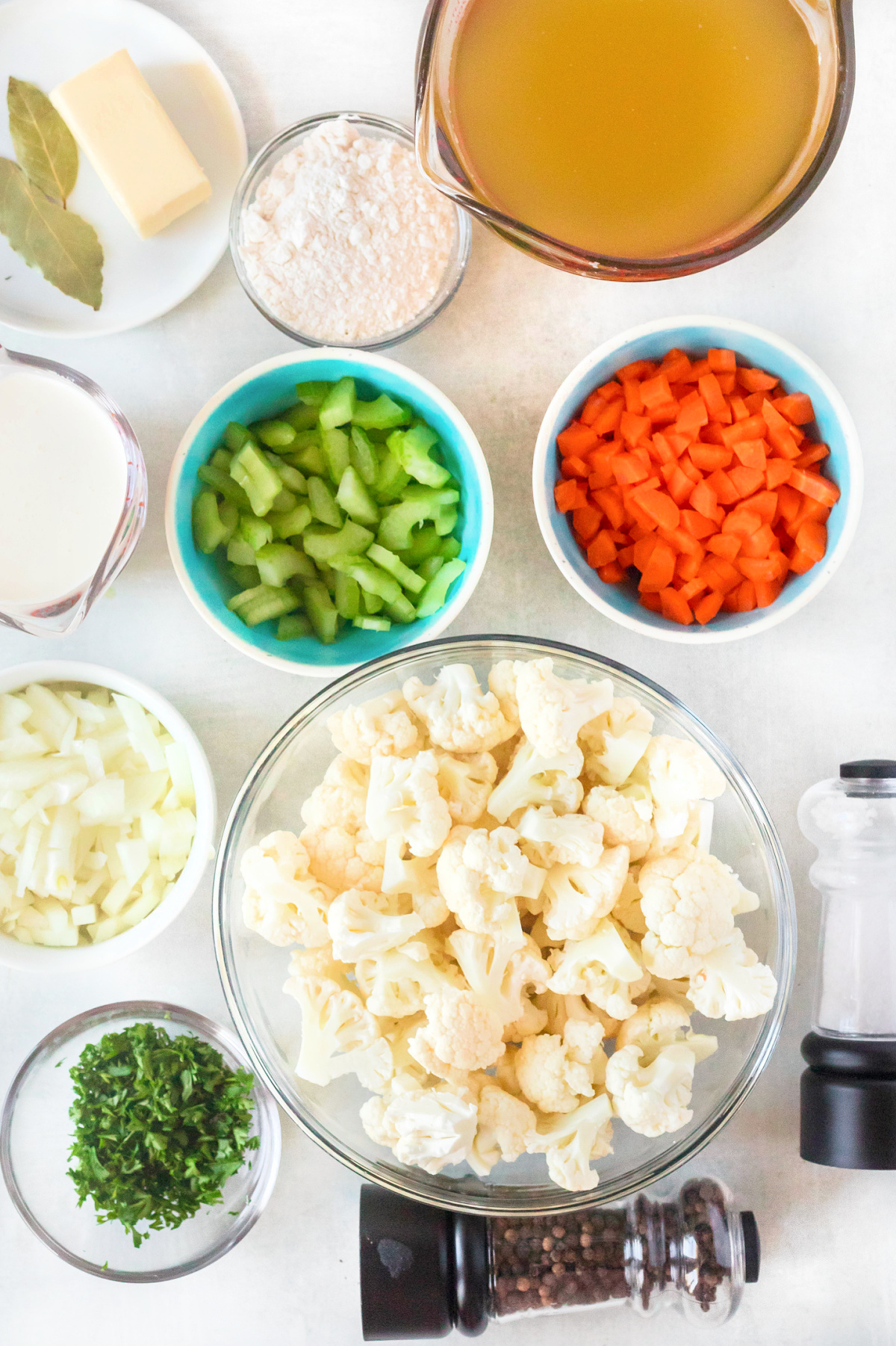 cauliflower soup ingredients