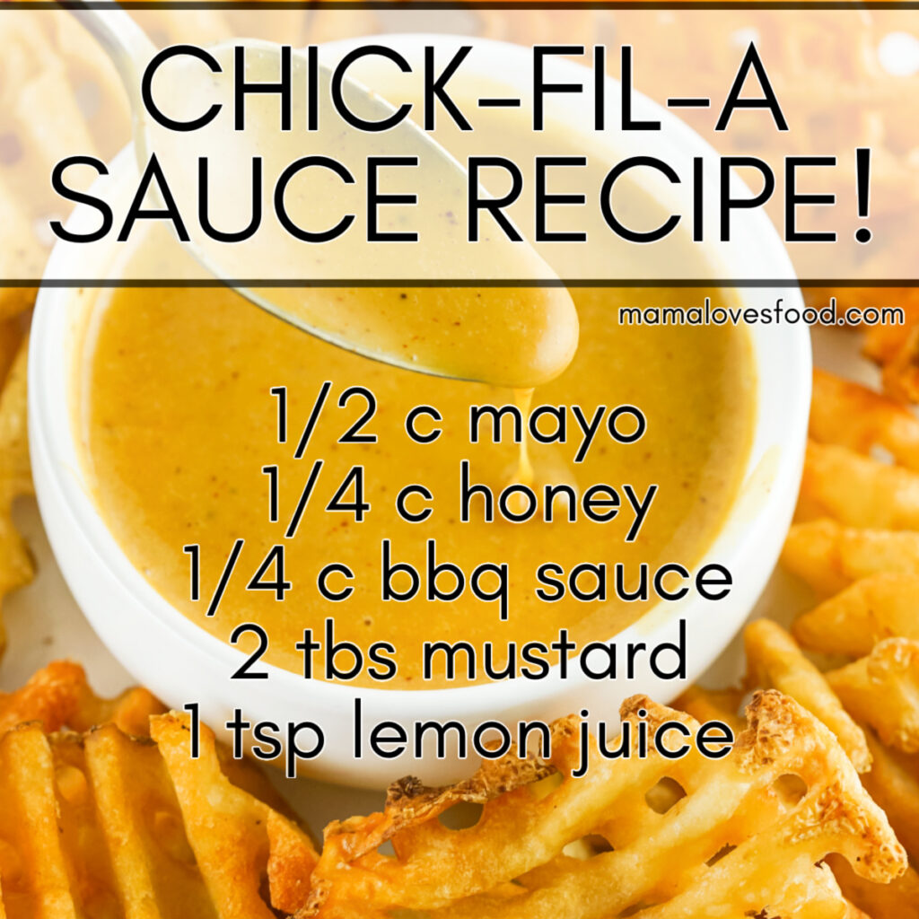 chick-fil-a sauce recipe