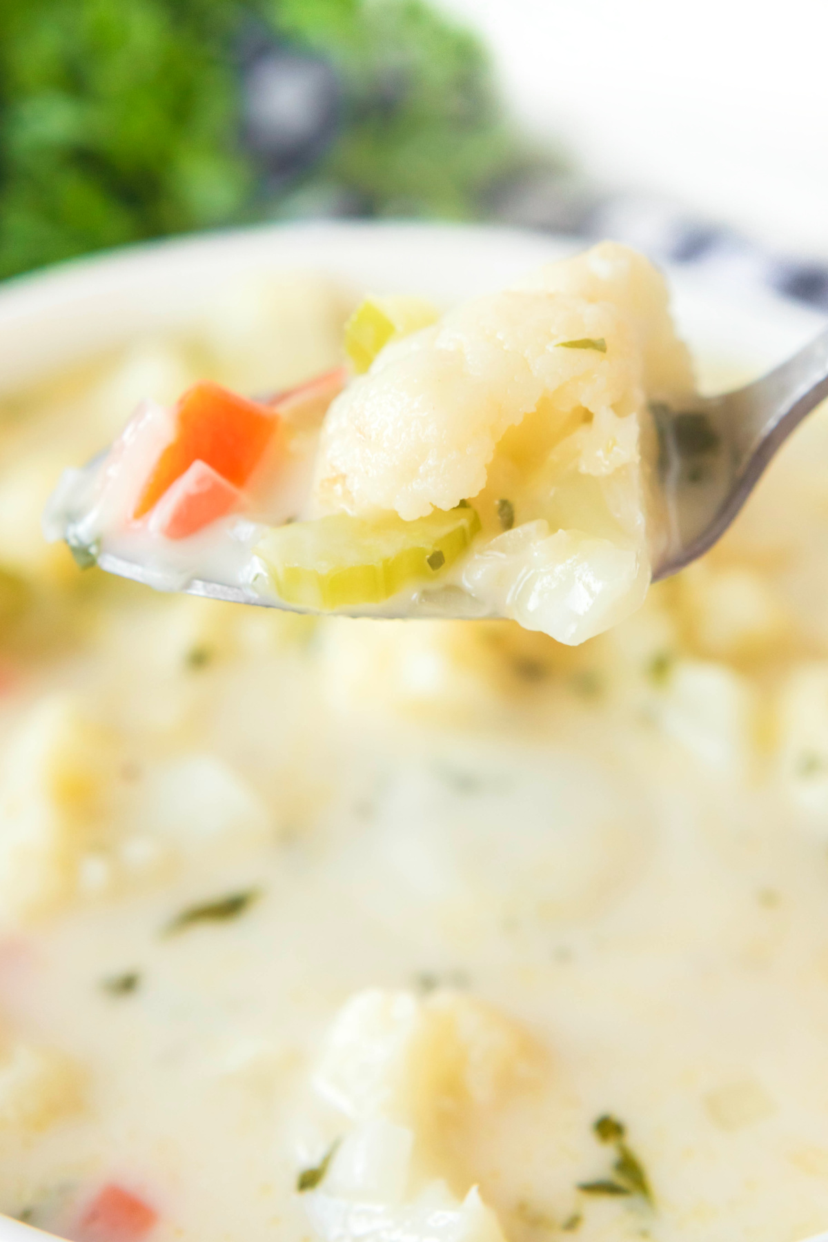 creamy cauliflower soup