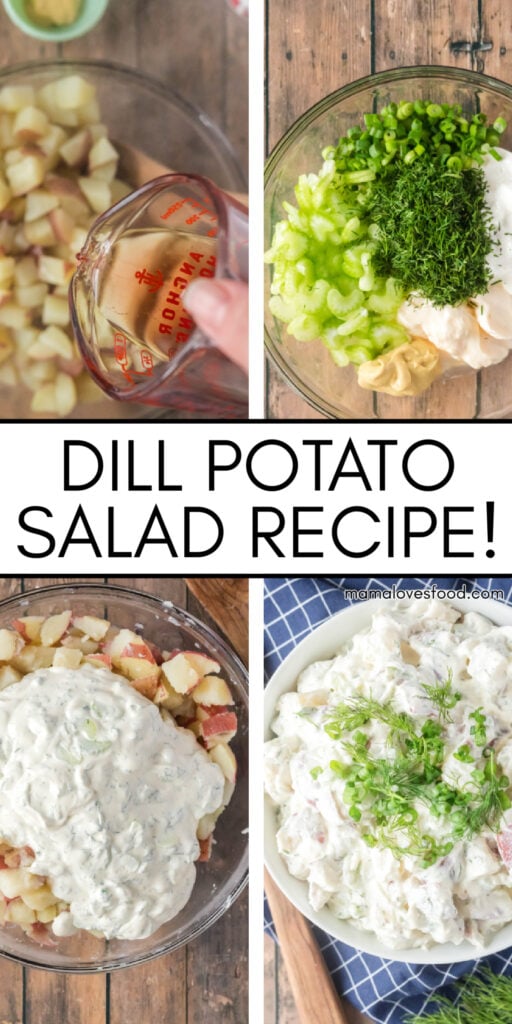 dill potatoes salad recipe