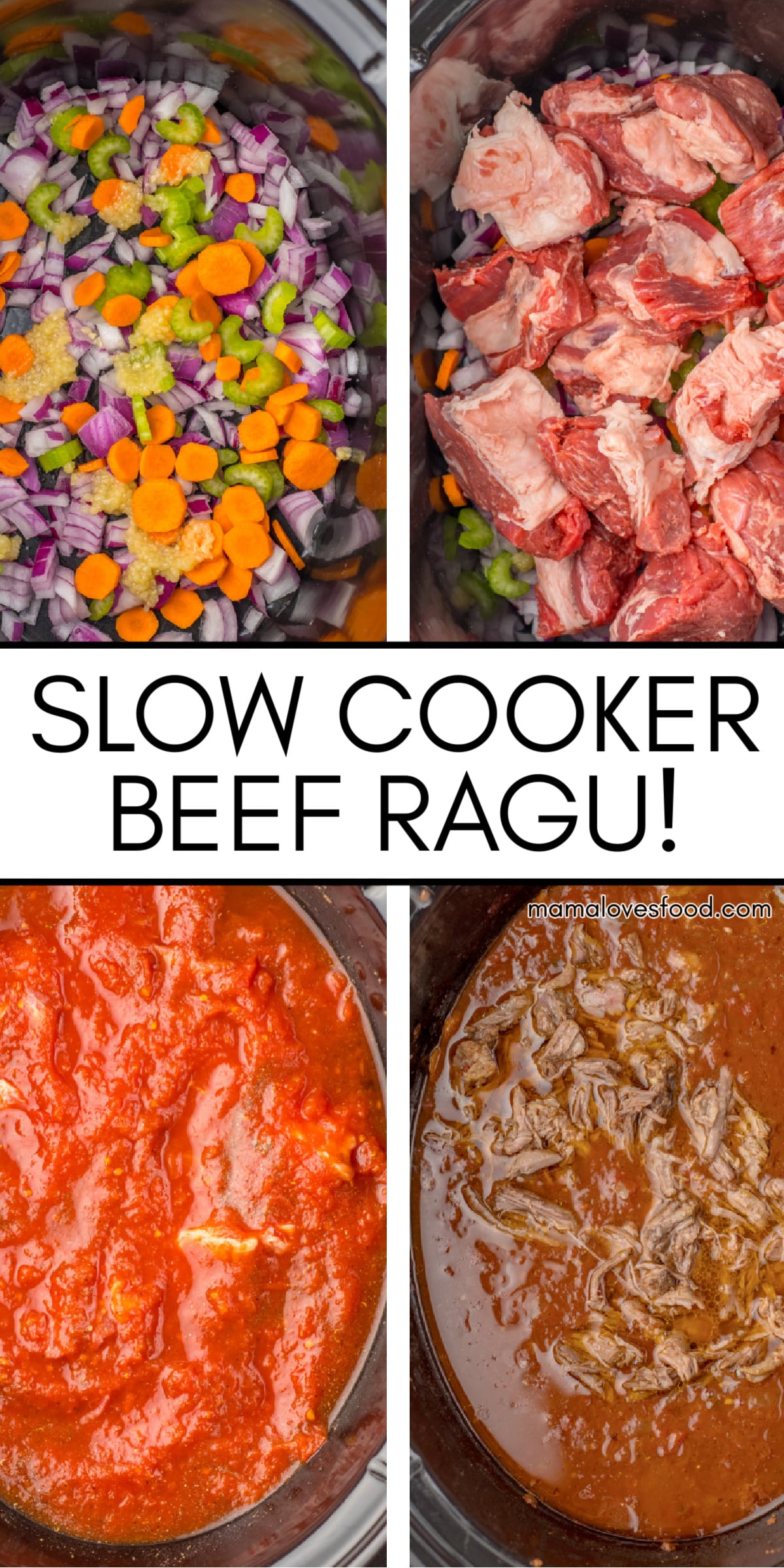 easy slow cooker beef ragu