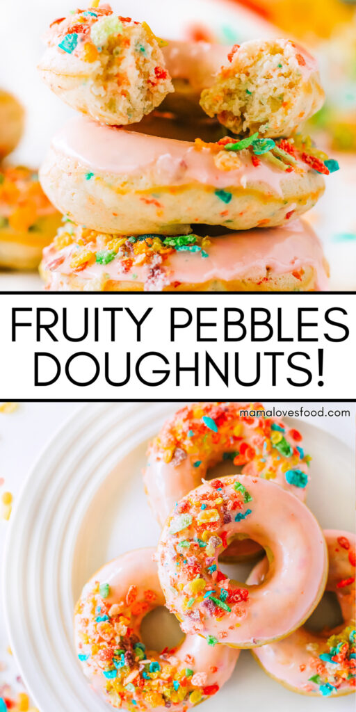 fruity pebble doughnut recipe