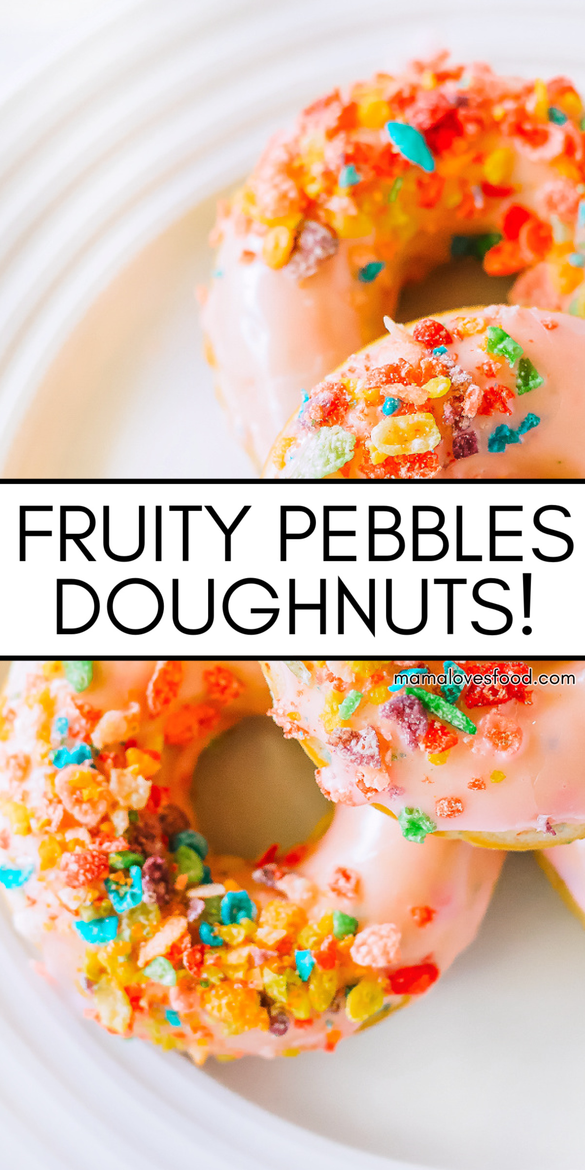 fruity pebble doughnuts recipe