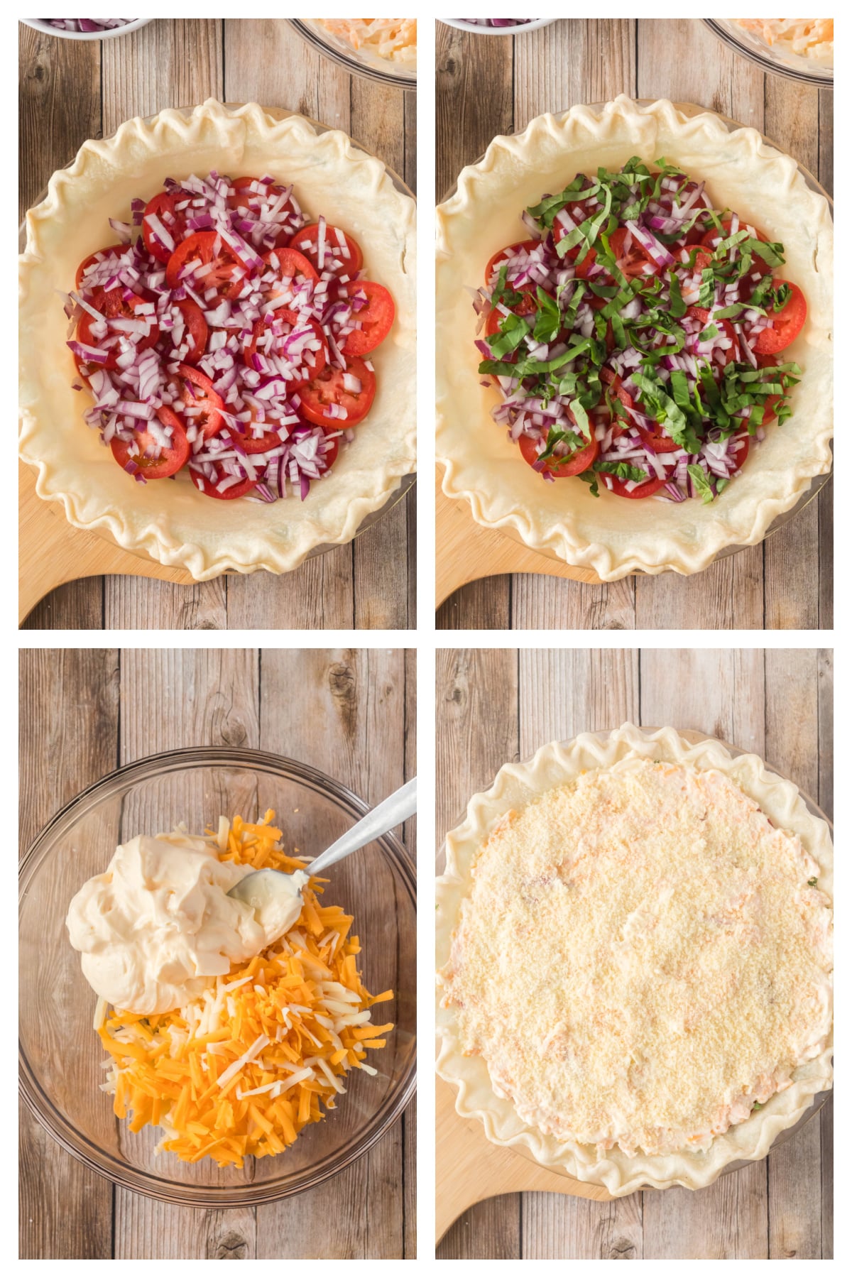 how do you make a tomato pie