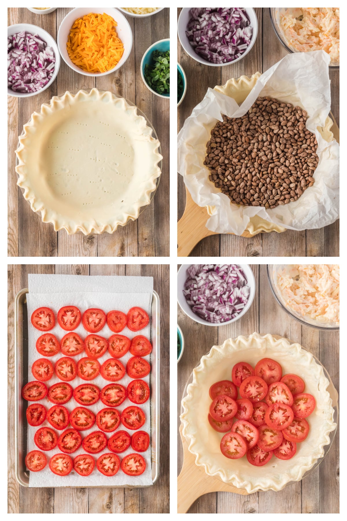 how to make a tomato pie