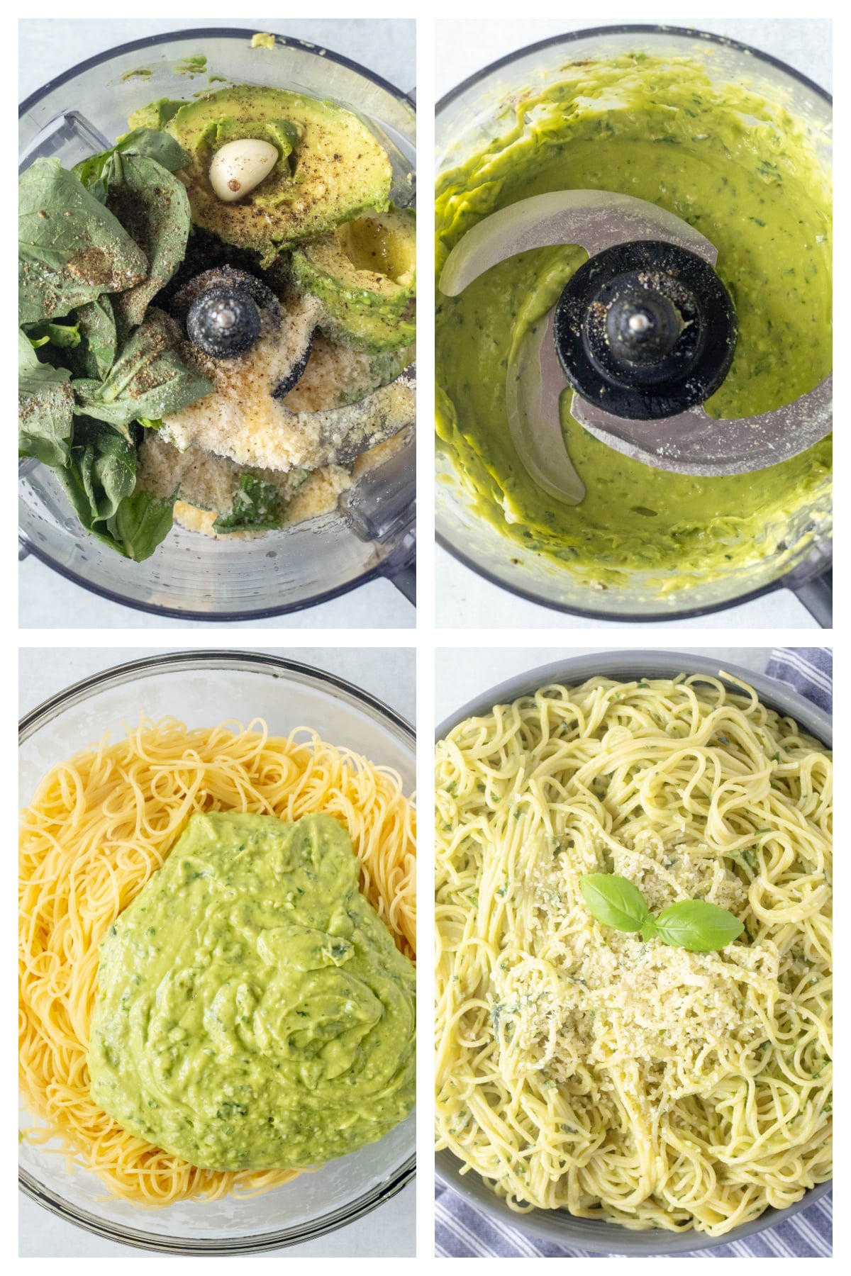 how to make avocado pasta