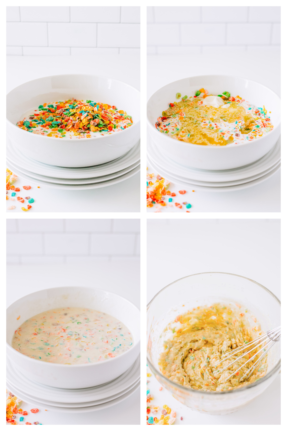 how to make fruity pebble donuts