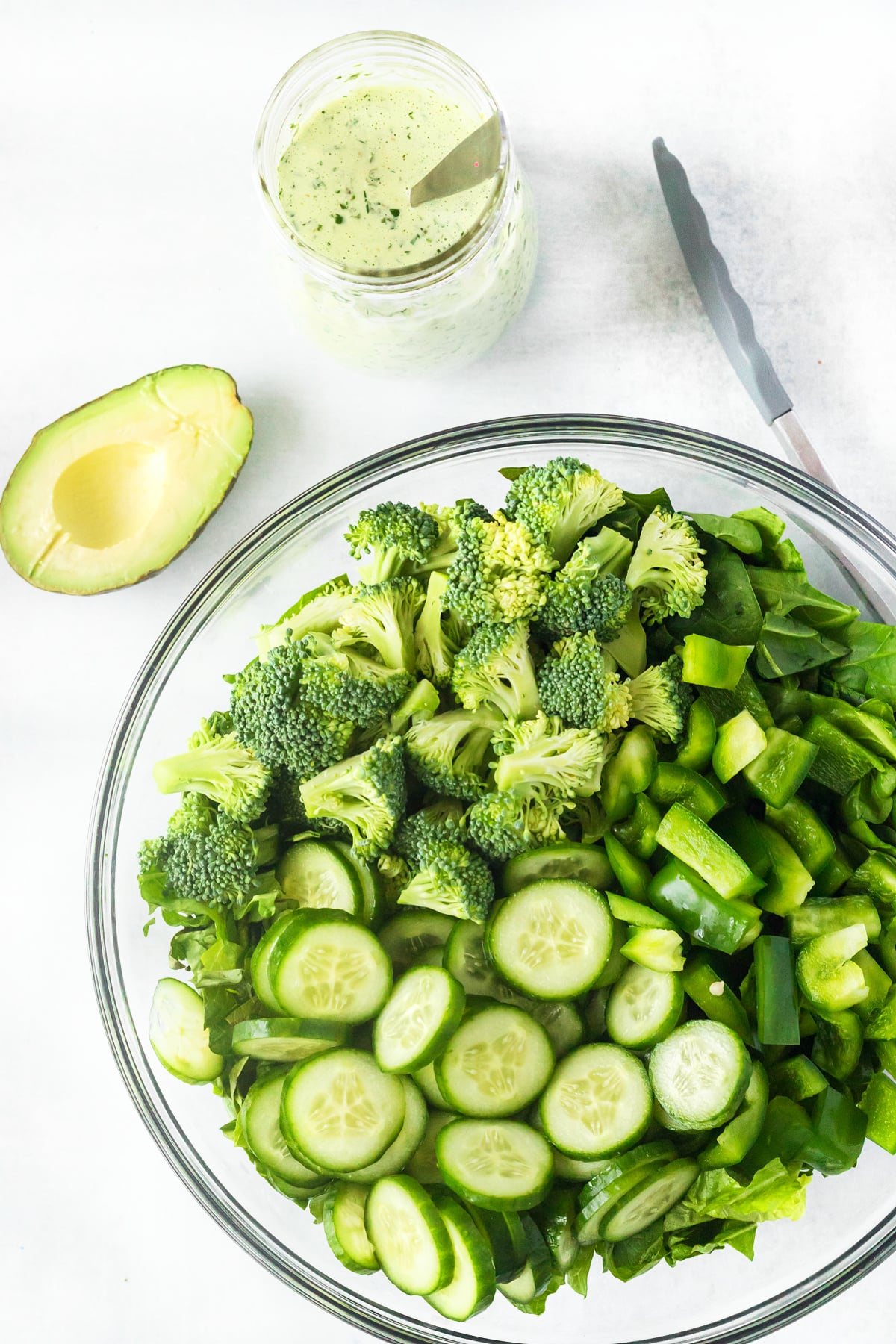 how to make green goddess salad