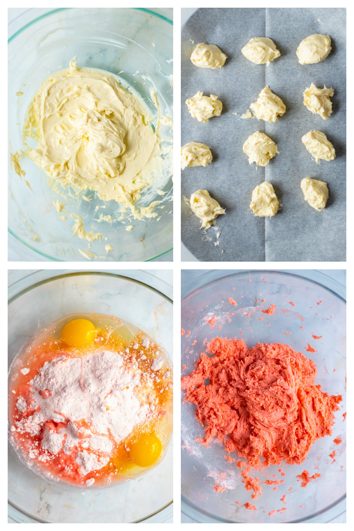 how to make strawberry cheesecake cookies