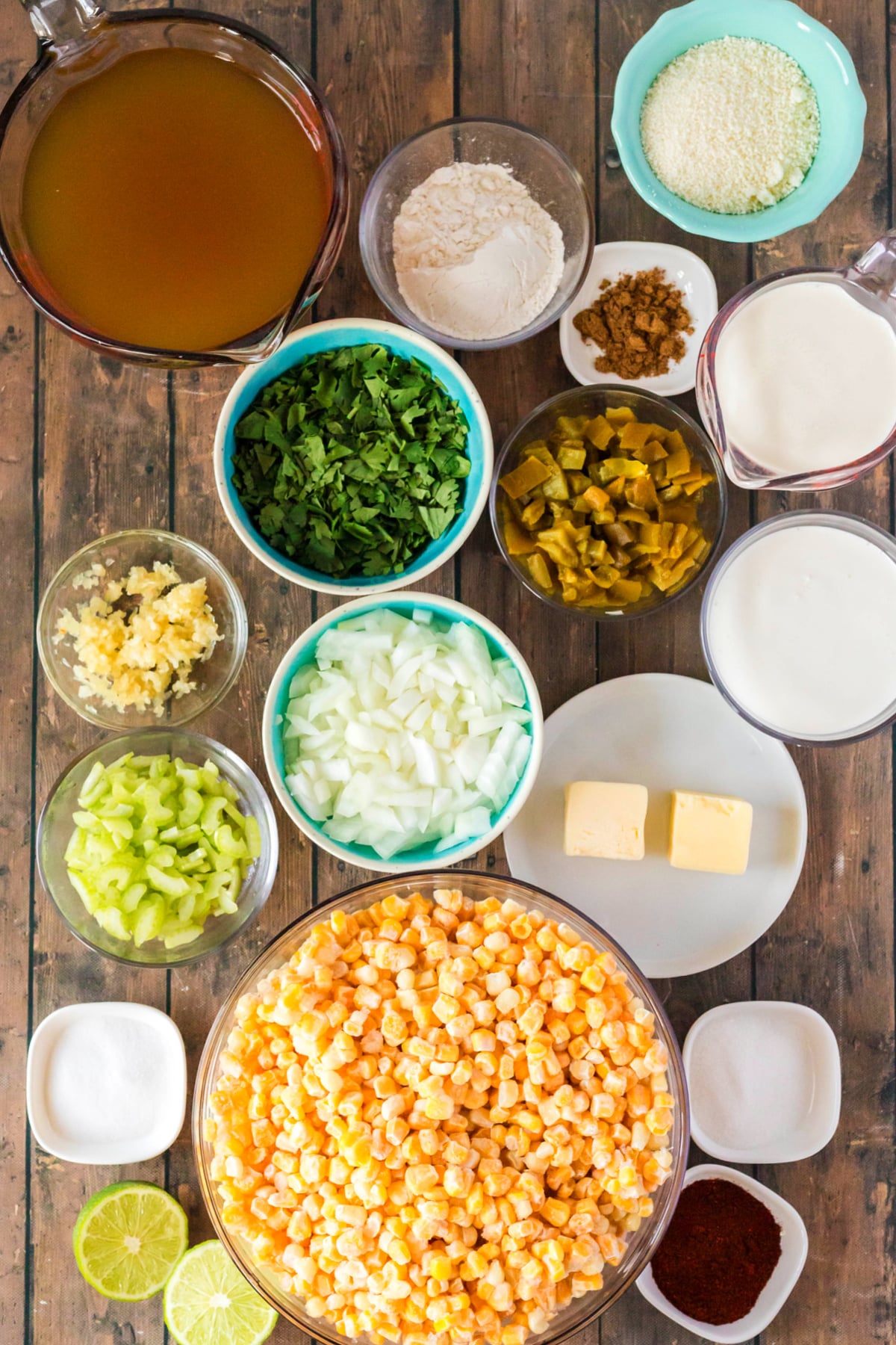 mexican corn soup ingredients
