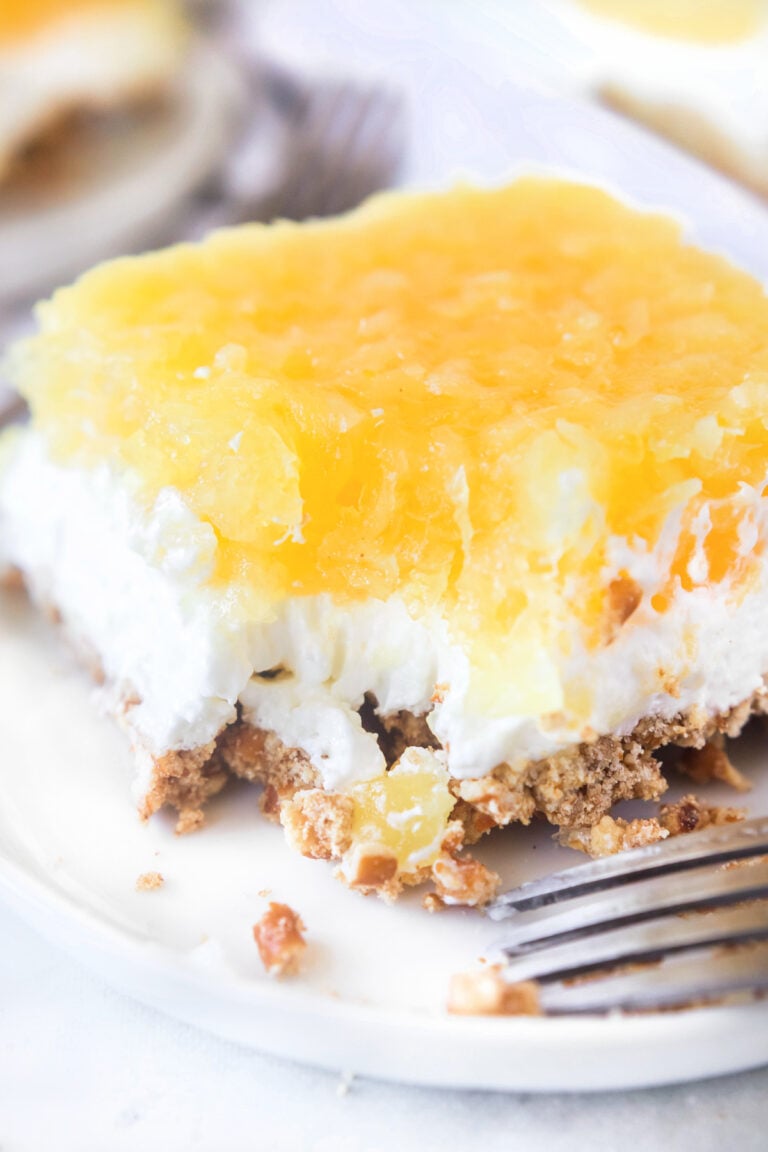 pineapple pretzel salad