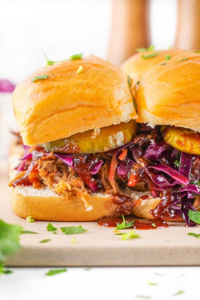 pulled pork sliders
