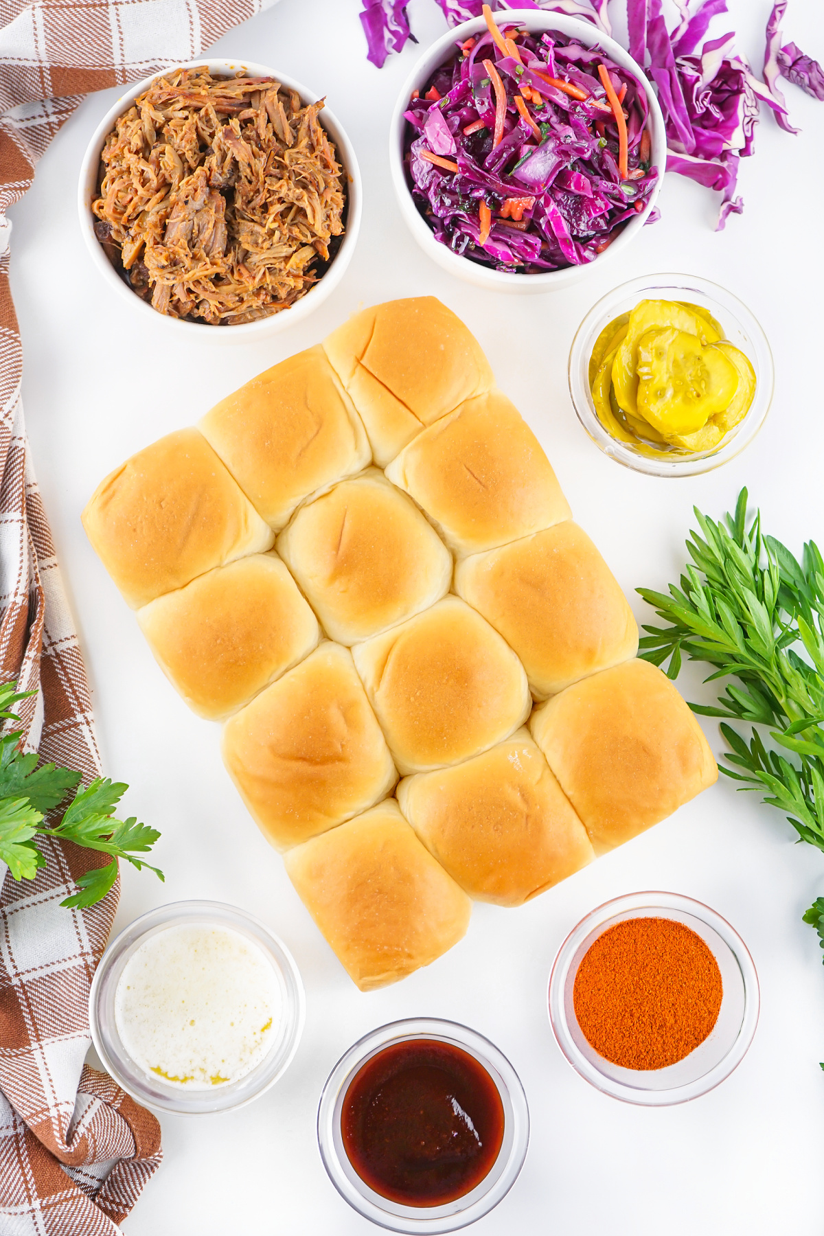 pulled pork sliders ingredients