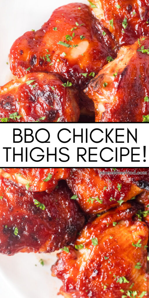 recipe baked barbecue chicken thighs