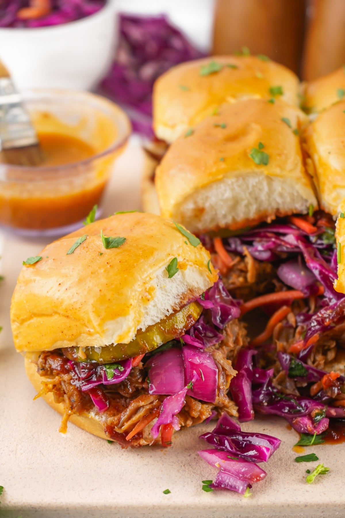 recipe bbq pulled pork sliders