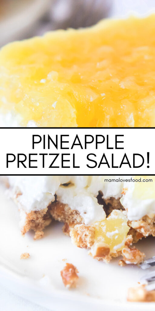 recipe pineapple pretzel salad