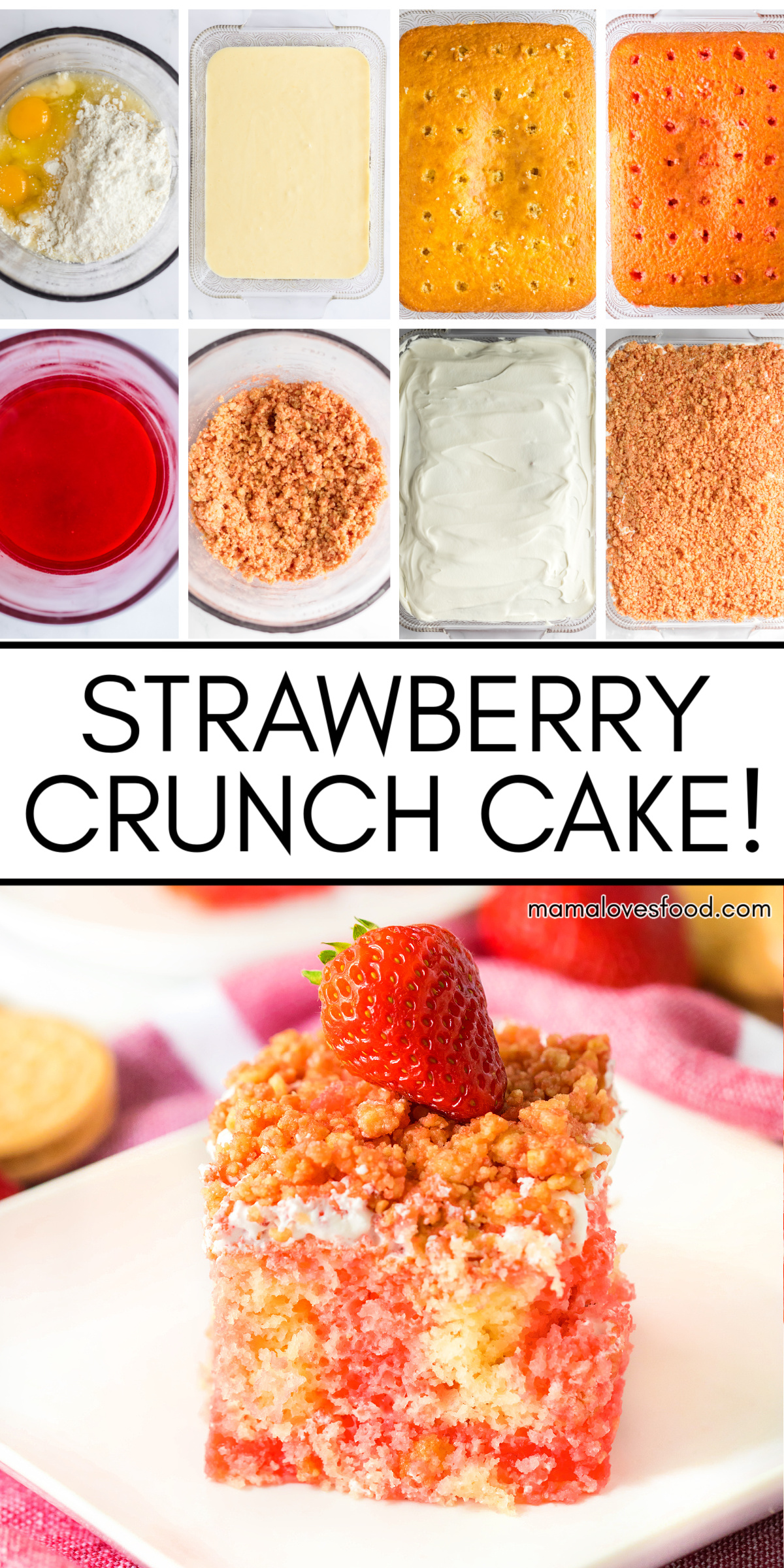 recipe strawberry crunch poke cake