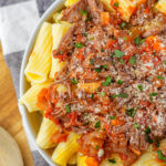 slow cooker beef ragu