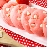 strawberry cheesecake cookies
