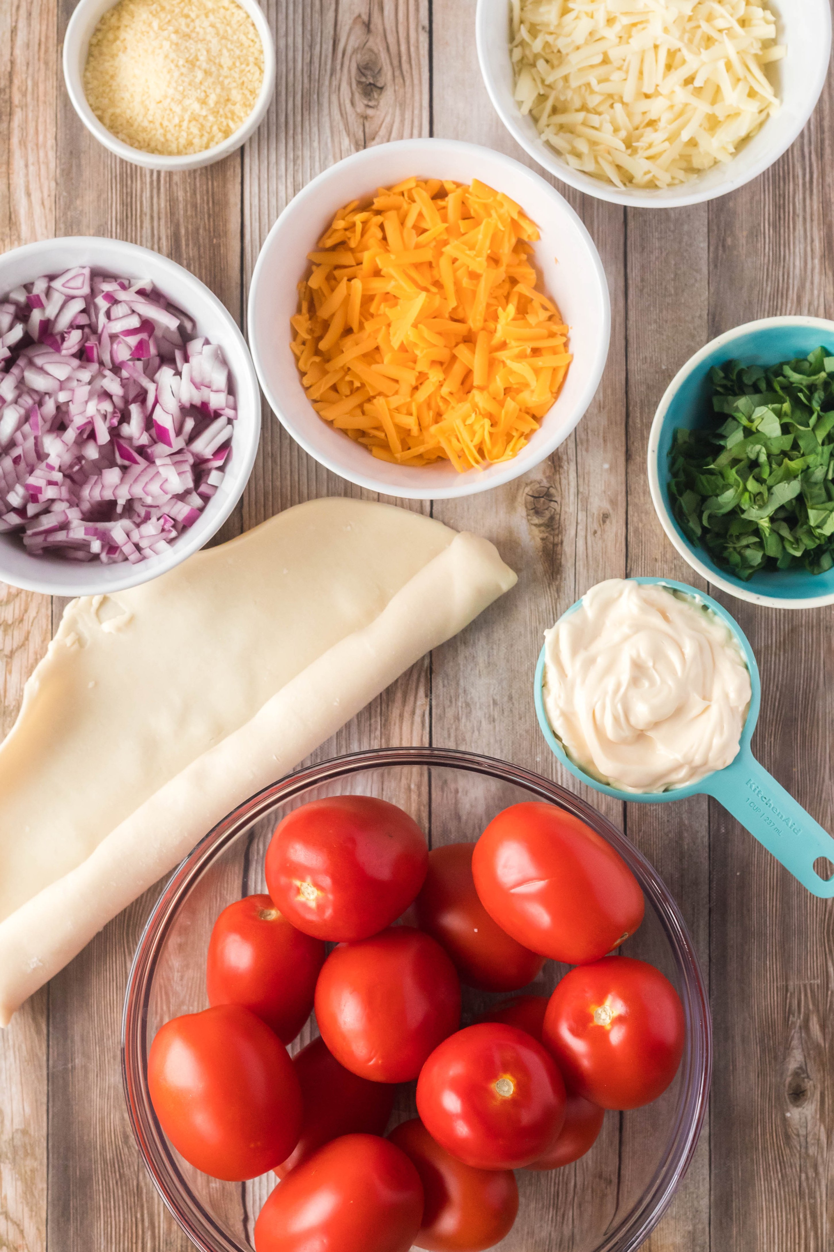 tomato pie ingredients