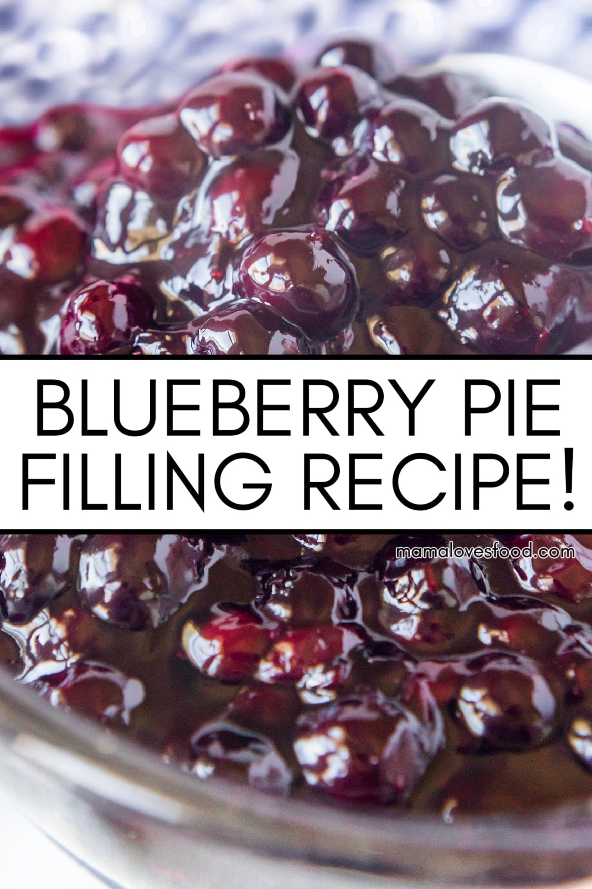 blueberry pie filling recipe