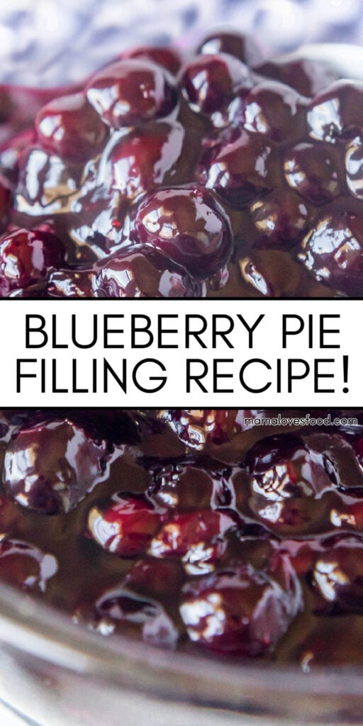 easy blueberry pie filling