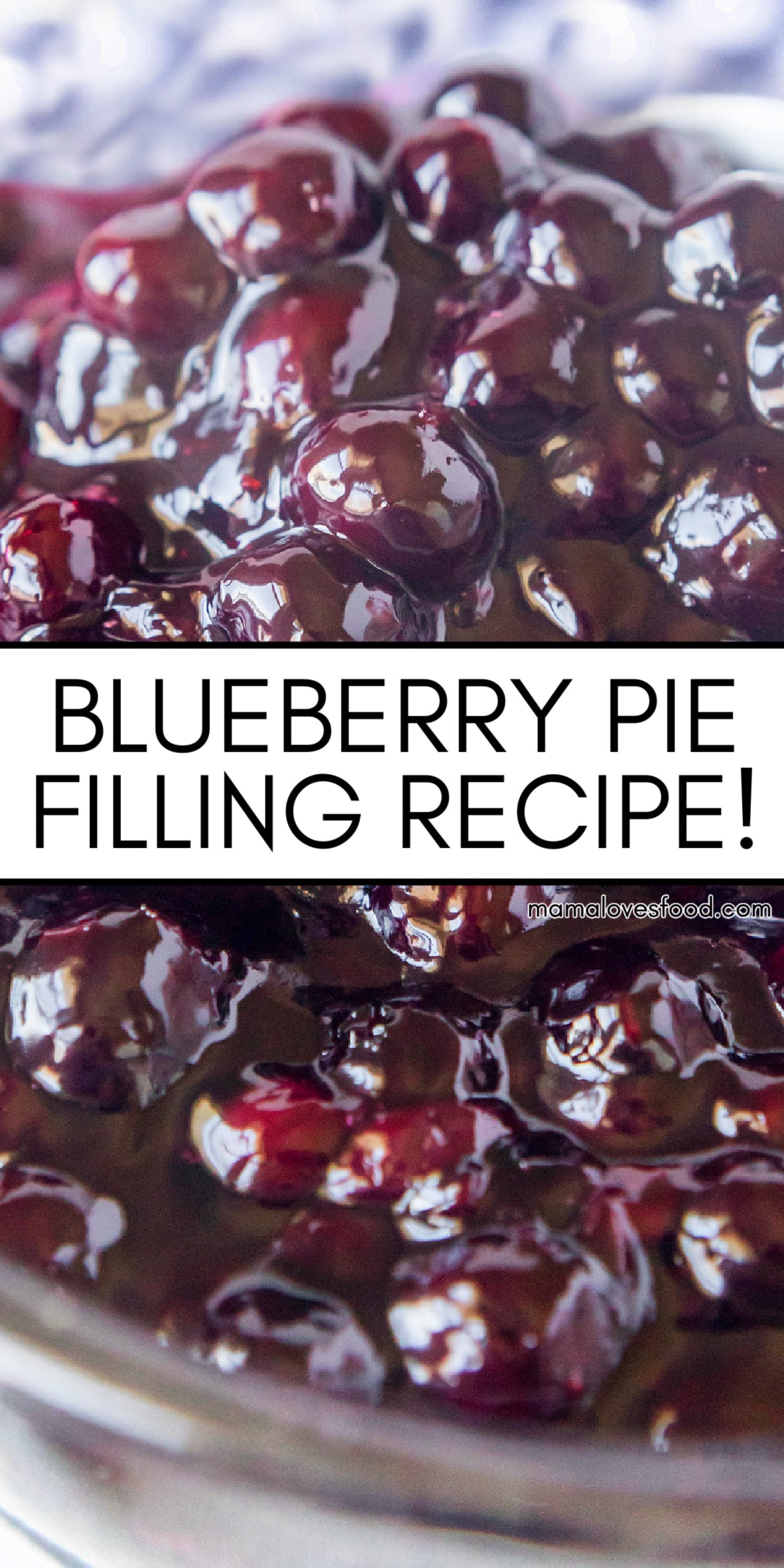 easy blueberry pie filling