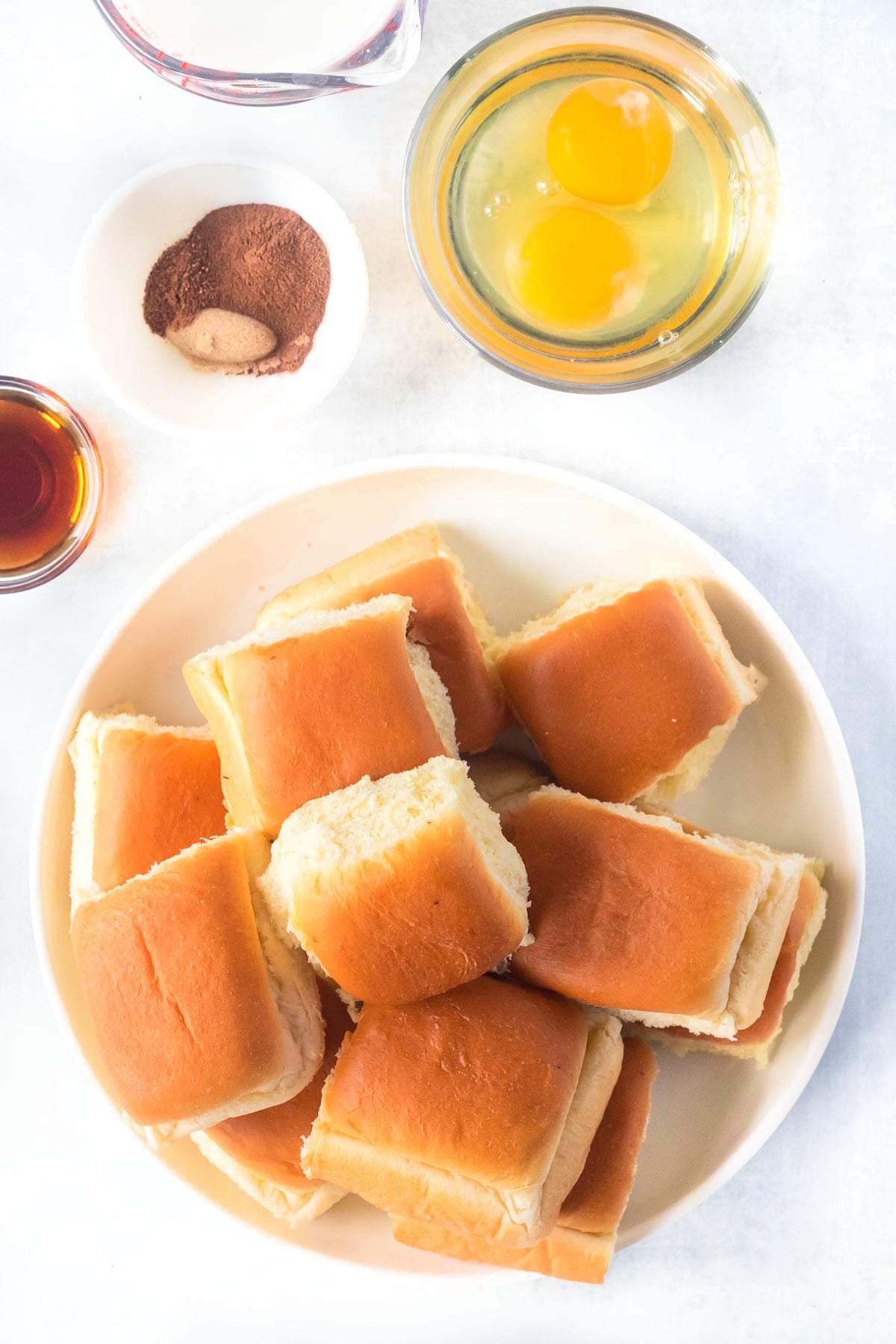 hawaiian roll french toast ingredients