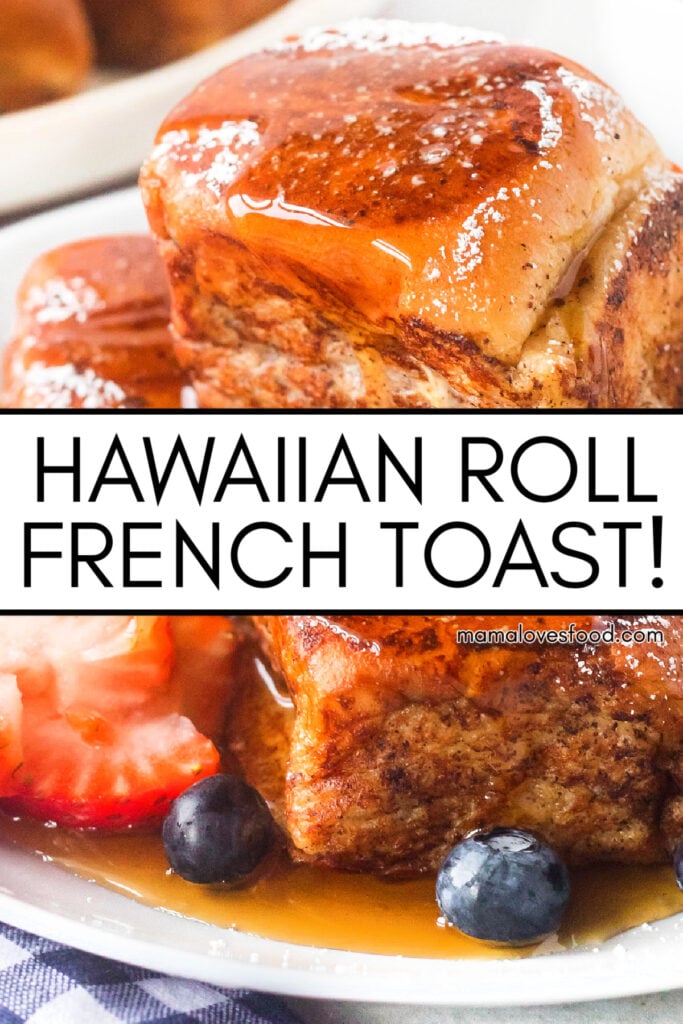 hawaiian roll french toast recipe