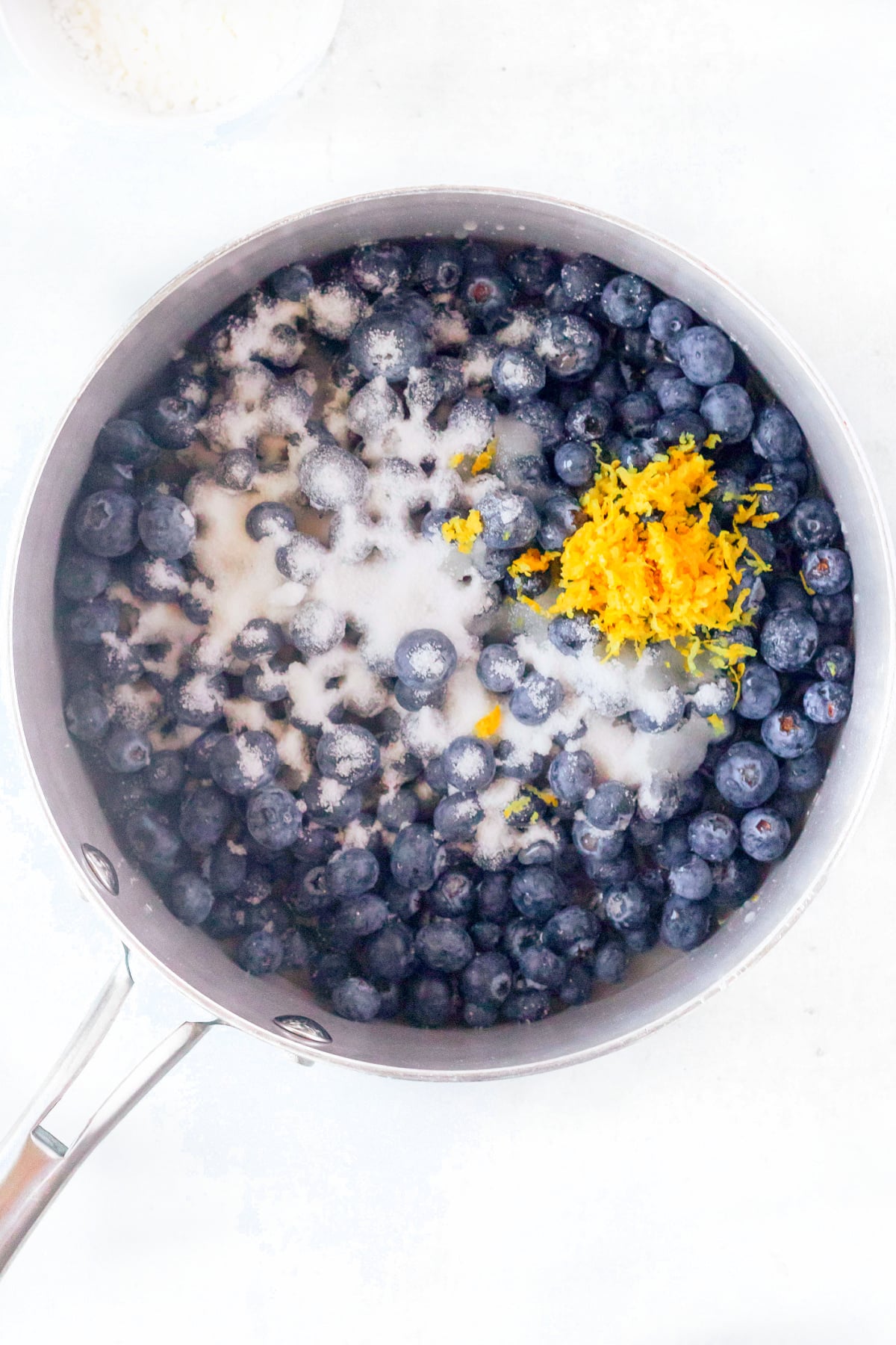 how to make blueberry pie filling