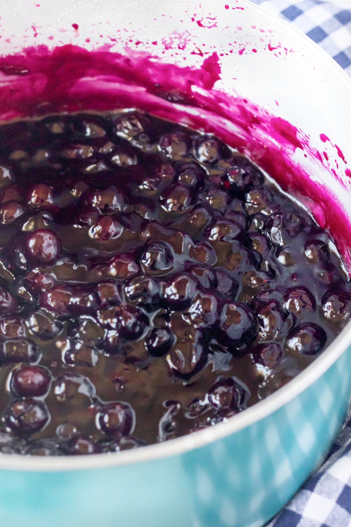 recipe blueberry pie filing