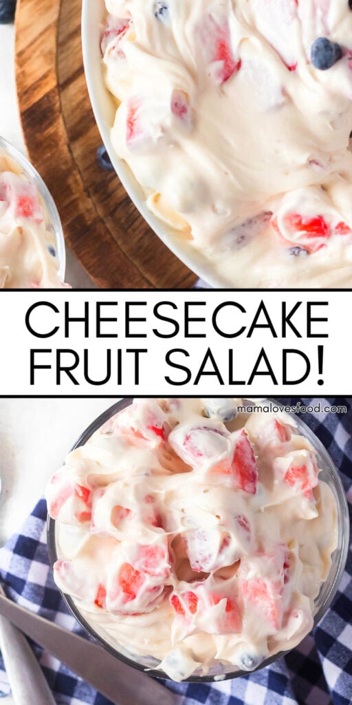 recipe cheesecake fruit salad