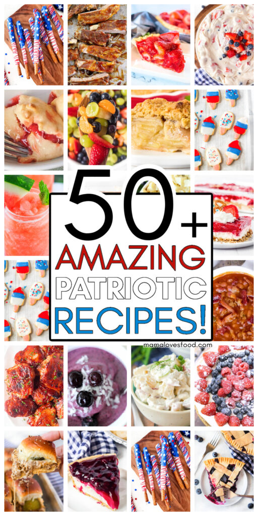 american patriotic recipes for bbqs and cookouts