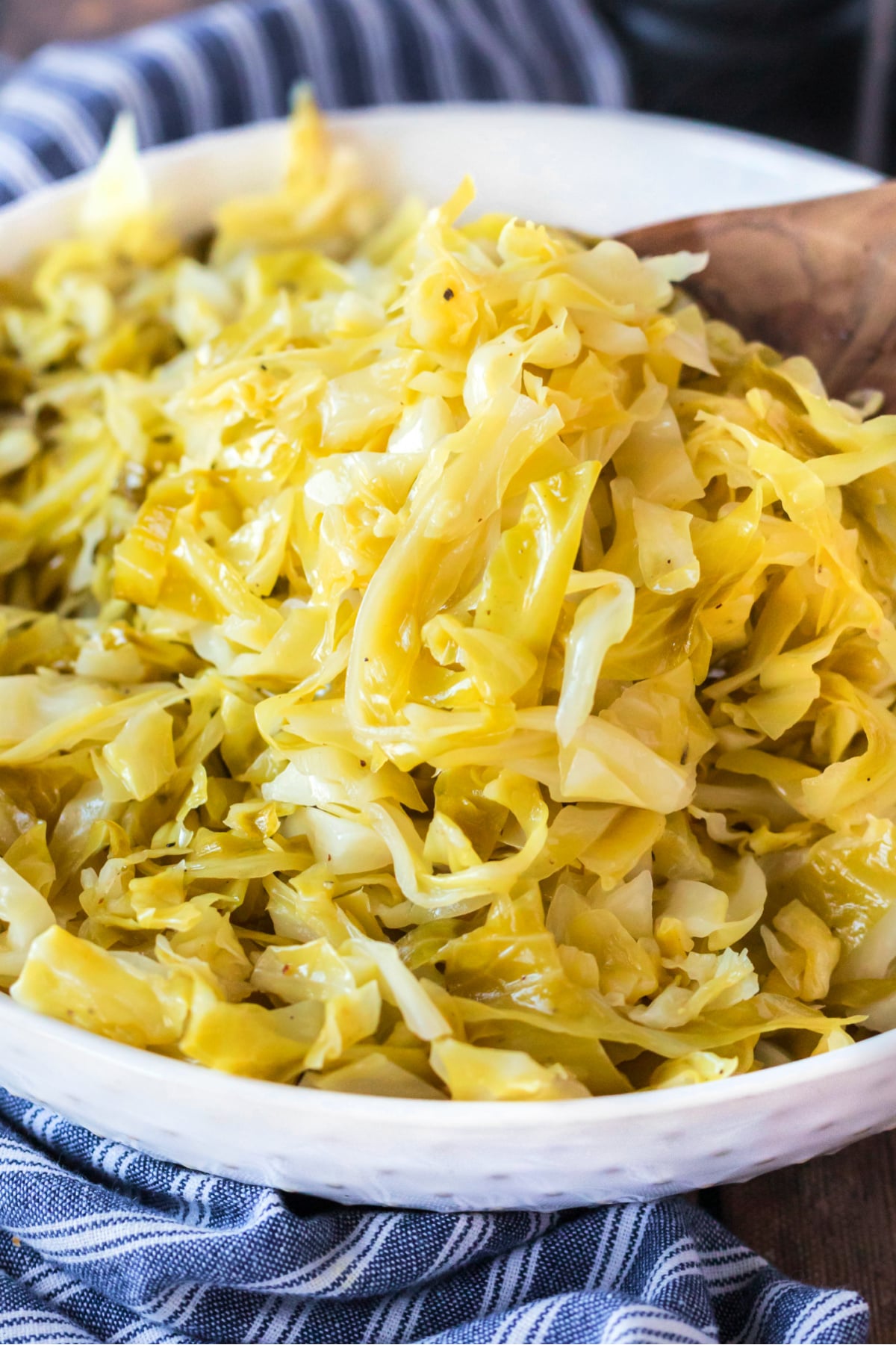 cabbage cooked with vinegar and sugar