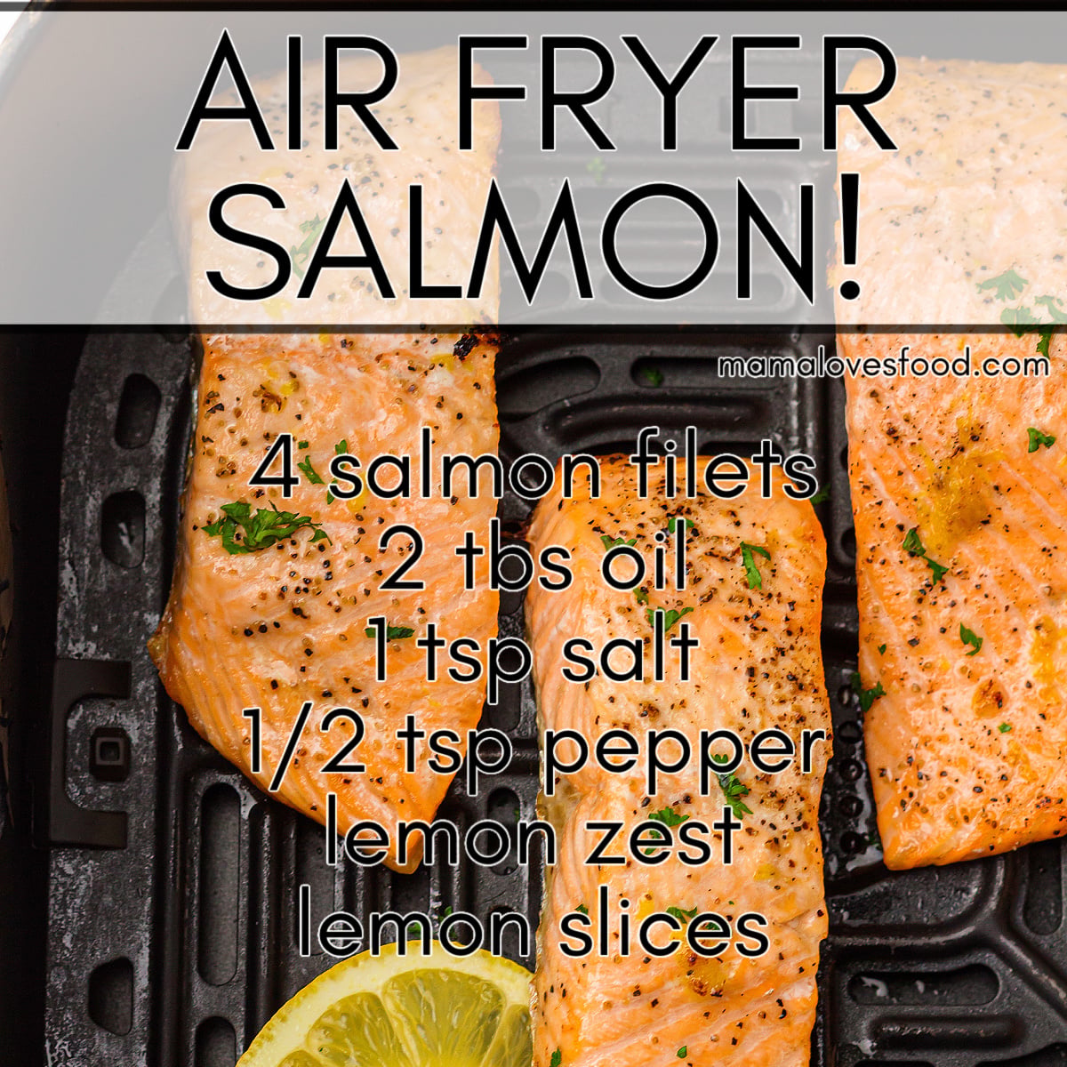 easy air fryer salmon