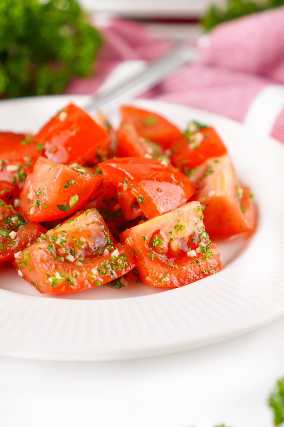 easy marinated tomatoes