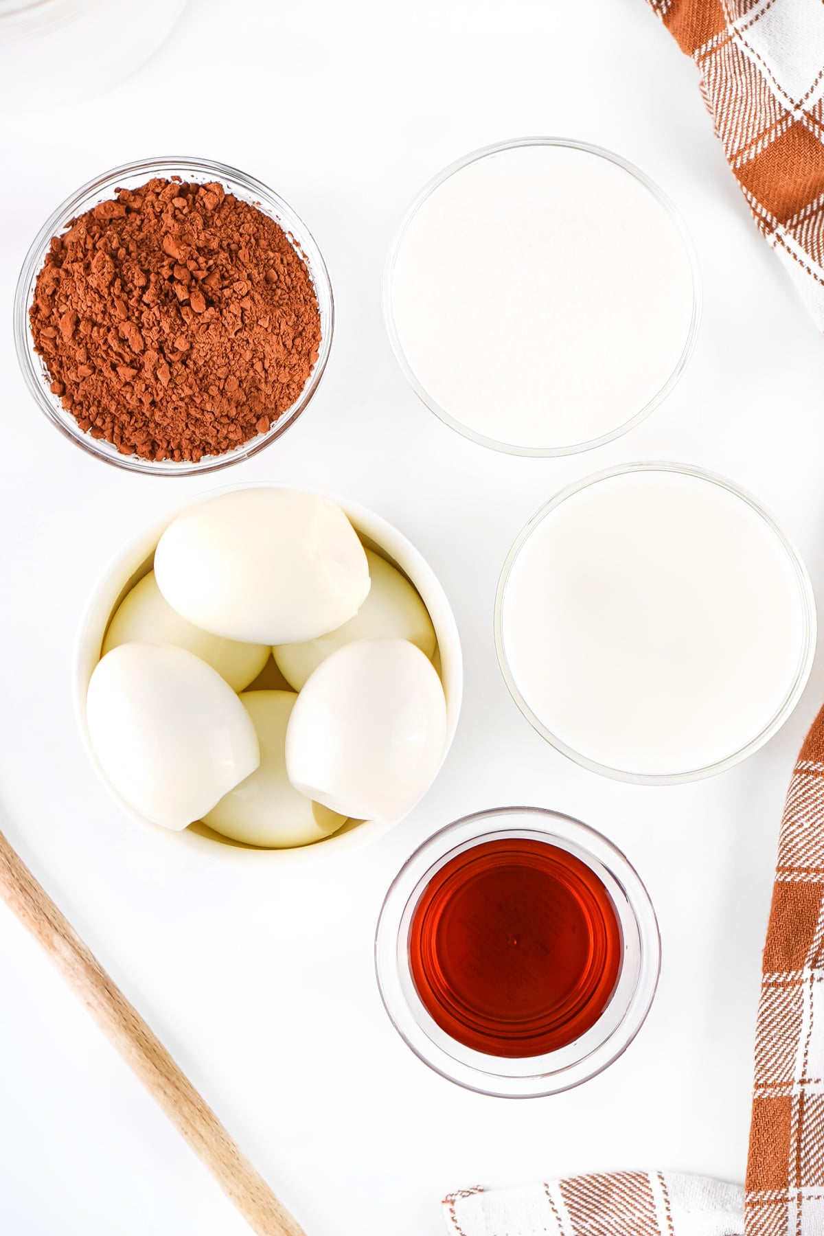 hard boiled egg pudding ingredients