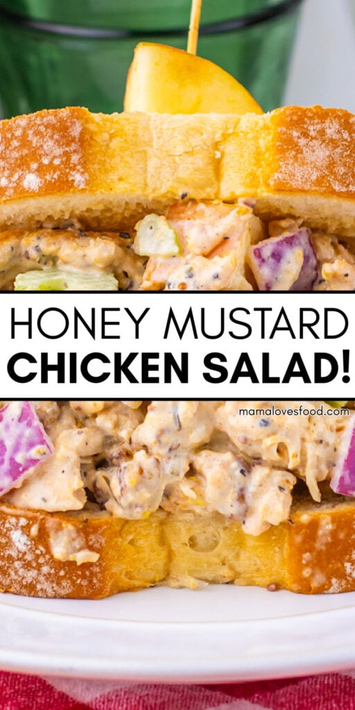 honey and mustard chicken salad recipe