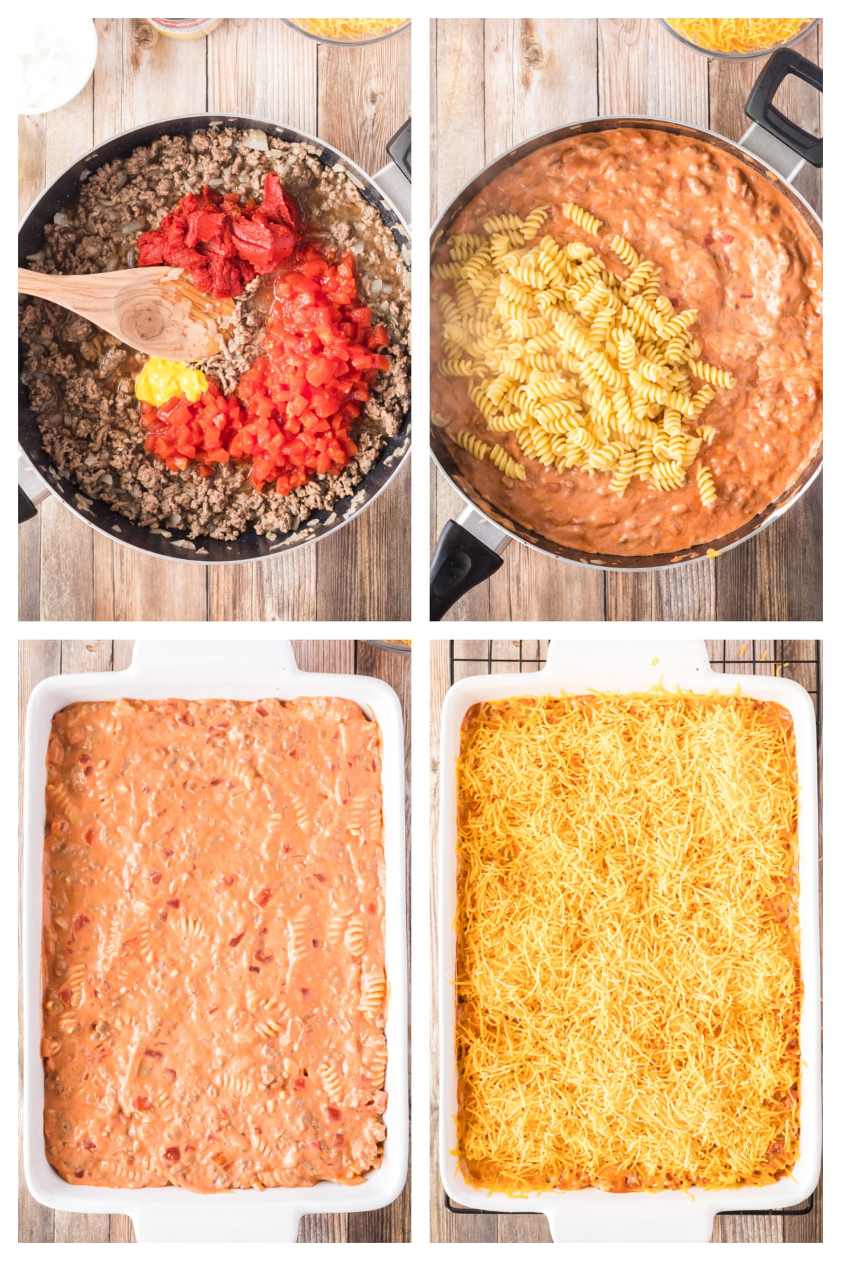 how to make cheeseburger casserole