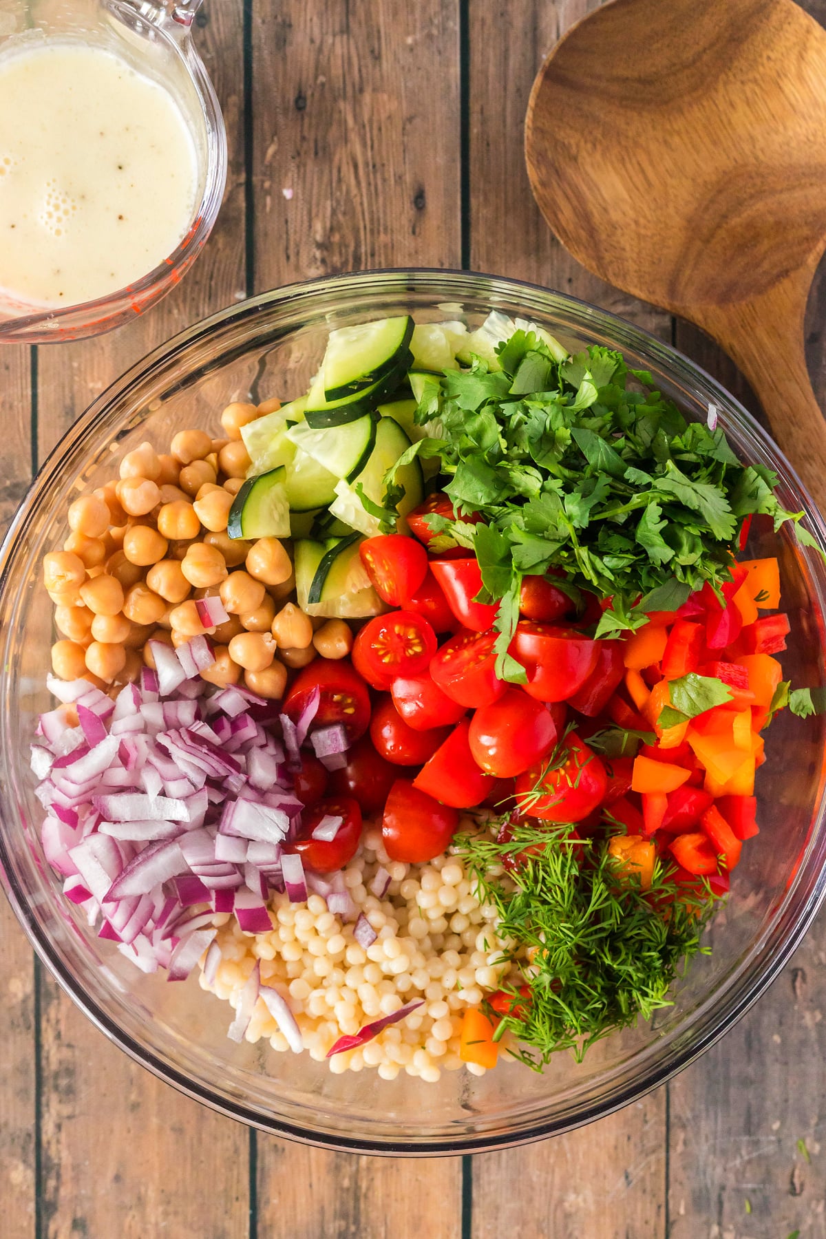 how to make pearl couscous salad