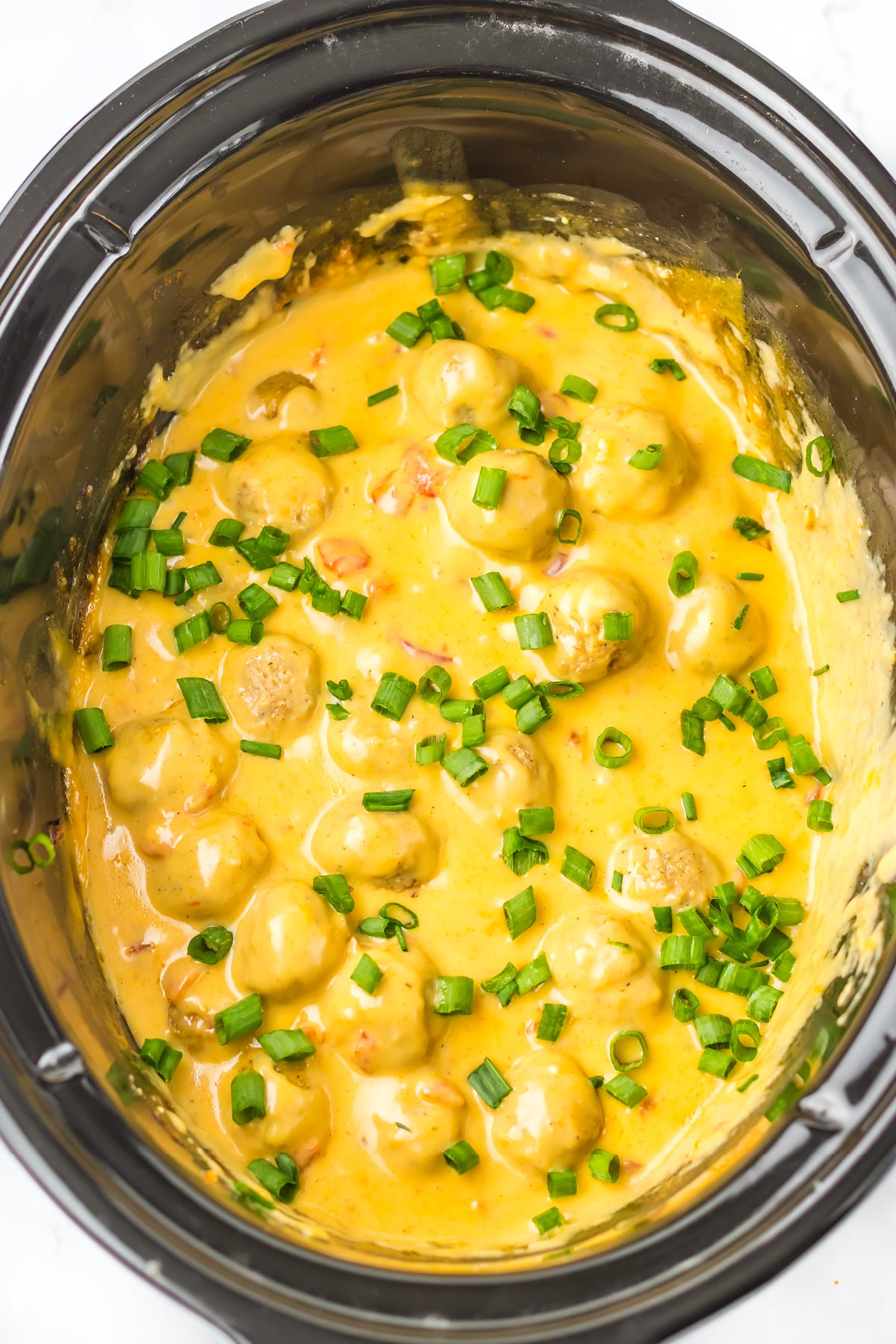 nacho meatballs slow cooker