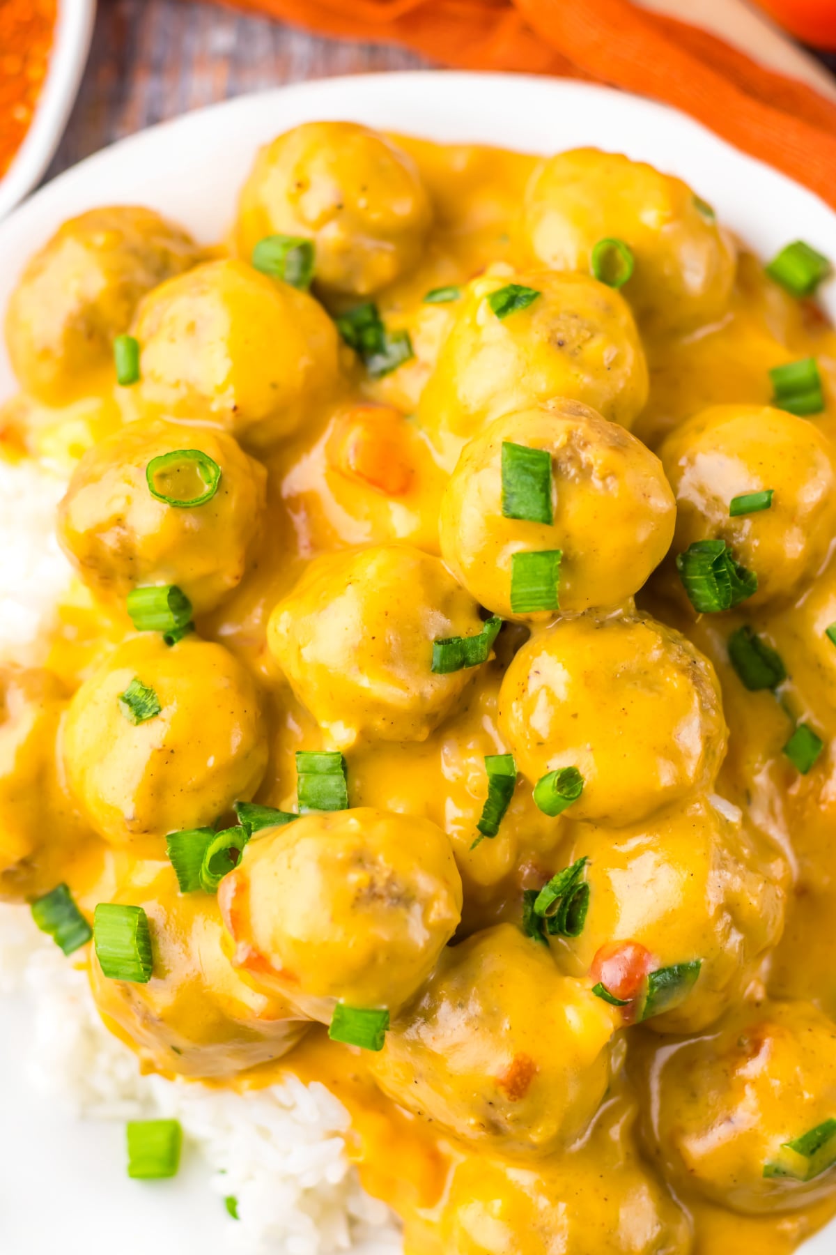 nacho meatballs stove top