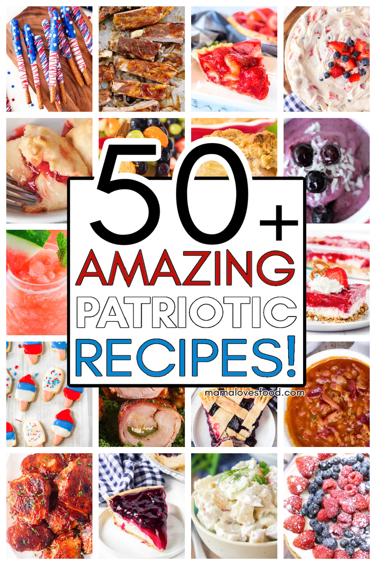 patriotic recipes for 4th of july labor day and memorial day