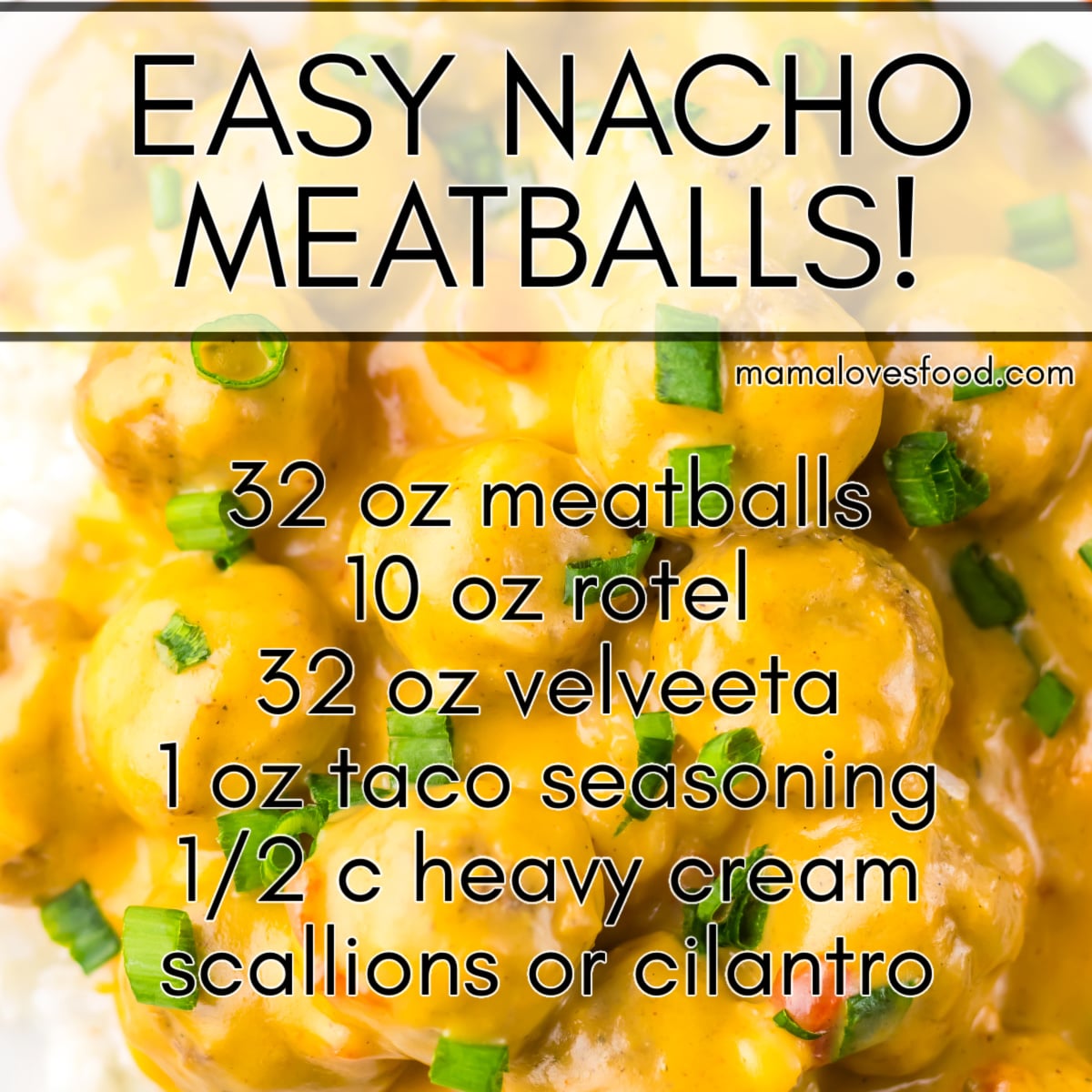 recipe nacho meatballs